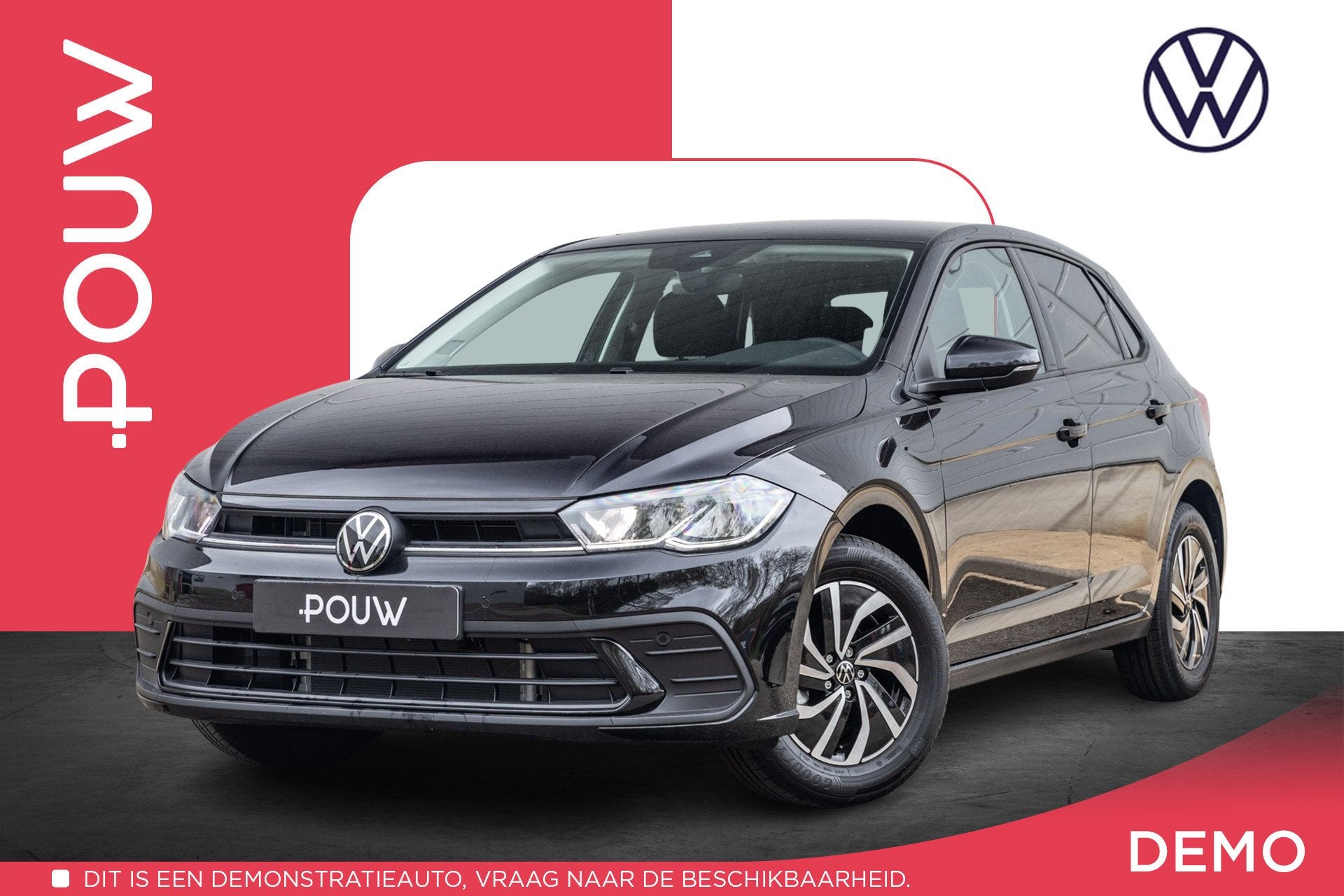 Volkswagen Polo 1.0 TSI 95pk Life Edition | Trekhaak Afneemb, Auto's, Voorwielaandrijving, 12 maanden, Stof, 1073 kg