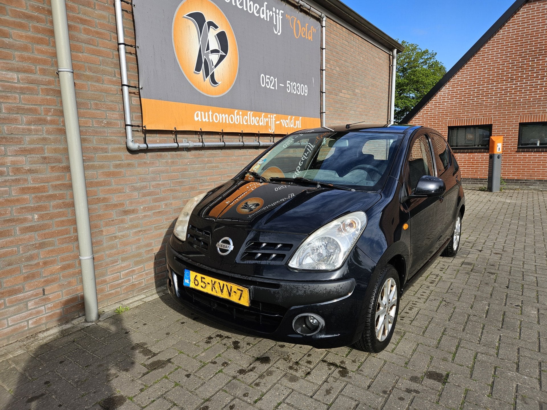 Nissan Pixo 1.0 Acenta (bj 2010), Voorwielaandrijving, Euro 5, Stof, Gebruikt