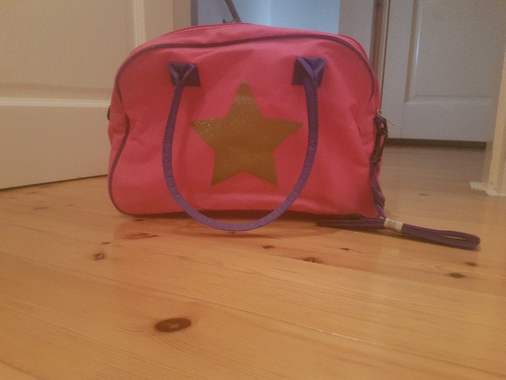 leuke meiden tas en bijbehorende  sjaal, Ophalen, Zo goed als nieuw, Roze, Overige typen