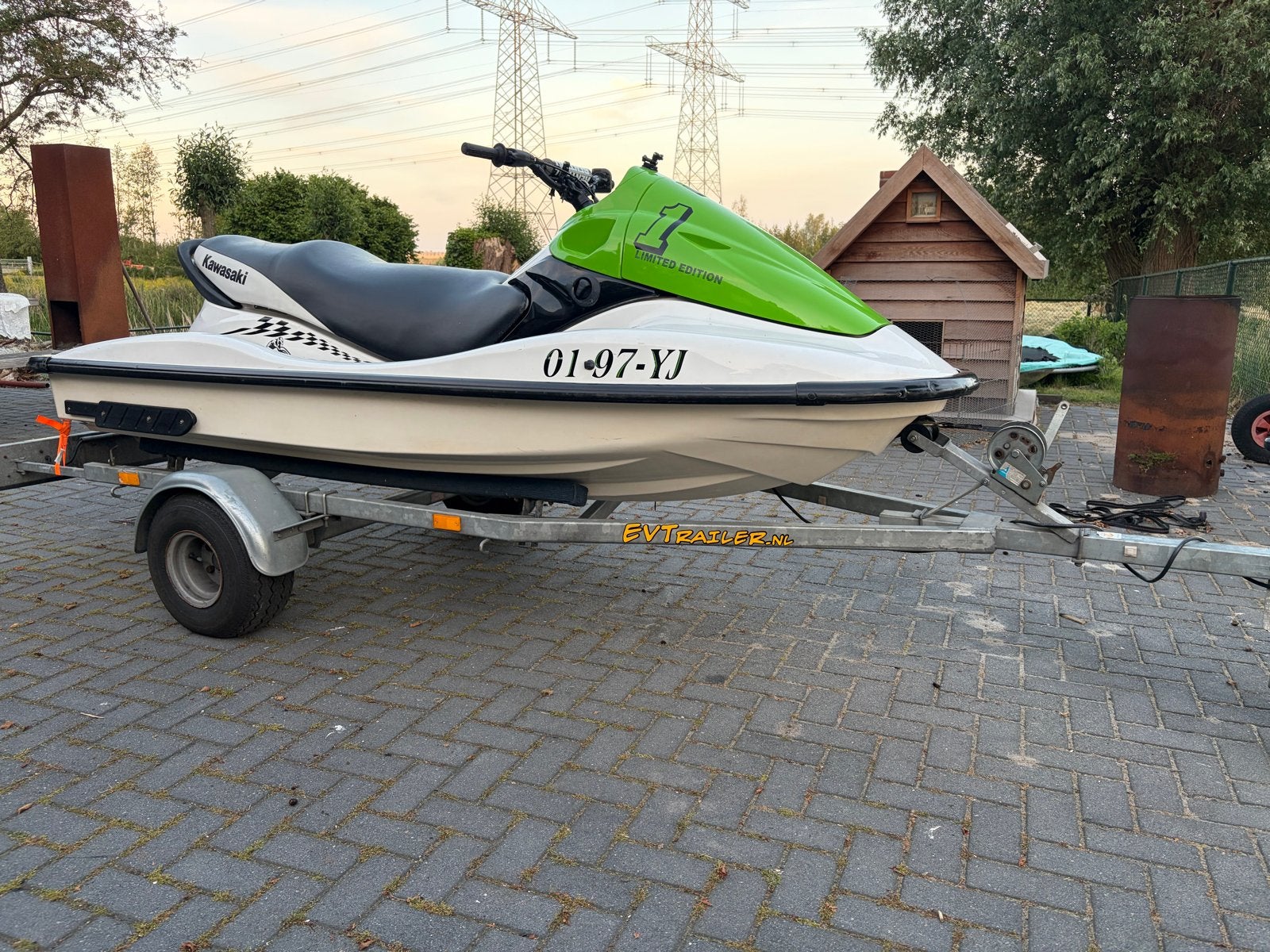 Waterscooter kawasaki STX-R 1200 jetski 2 takt, Ophalen, Gebruikt, Benzine, 120 tot 200 pk
