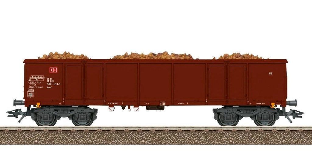 Trix H0 24824 - Hogeboordwagen Eaos 106 v.d. DB in ovp, Gelijkstroom, Trix, Ophalen of Verzenden, Nieuw