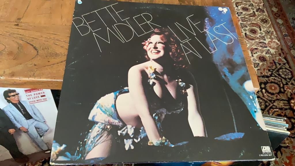 Bette Midler. Live at Last, Cd's en Dvd's, Vinyl | Pop, Ophalen of Verzenden, Zo goed als nieuw, 12 inch