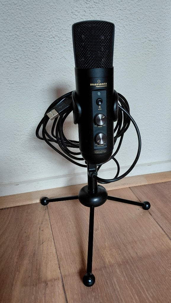 Marantz MPM 4000U podcast microfoon, Muziek en Instrumenten, Ophalen, Gebruikt, Studiomicrofoon