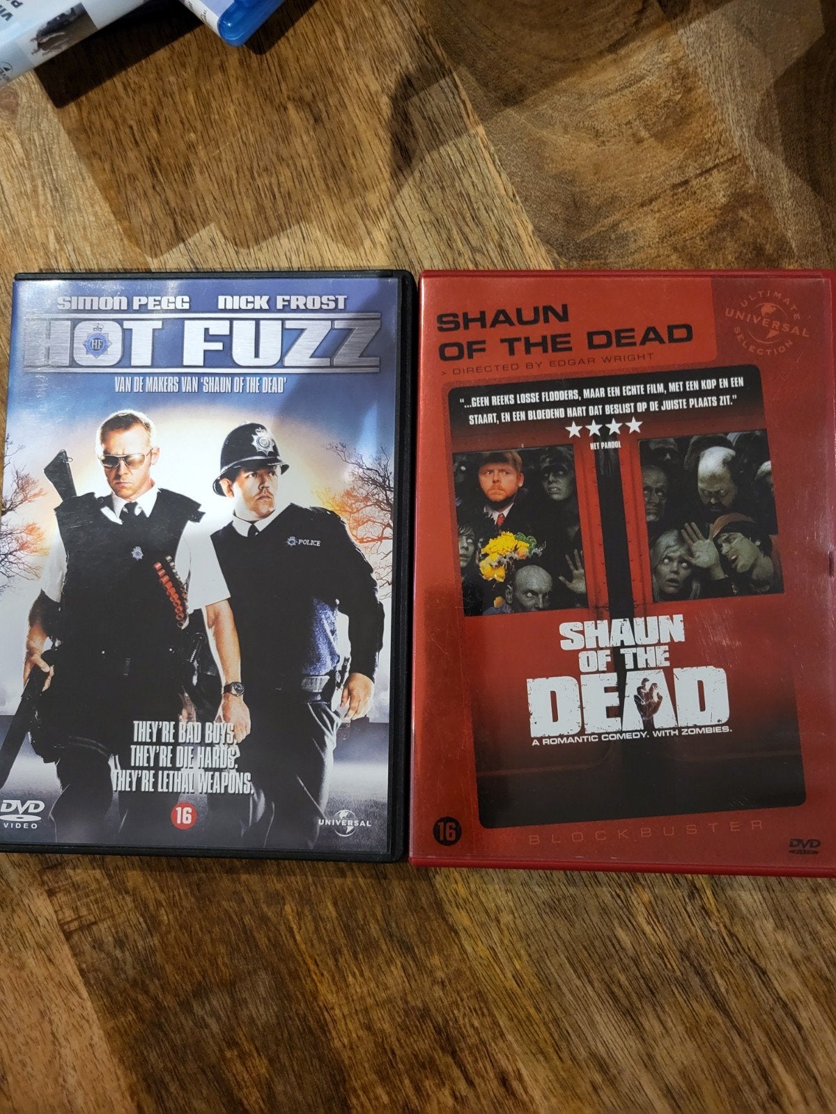 Hot Fuzz & Shaun of the Dead DVD Boxset - Edgar Wright, Vanaf 16 jaar, Nederlands, Ophalen of Verzenden, Inclusief doosje