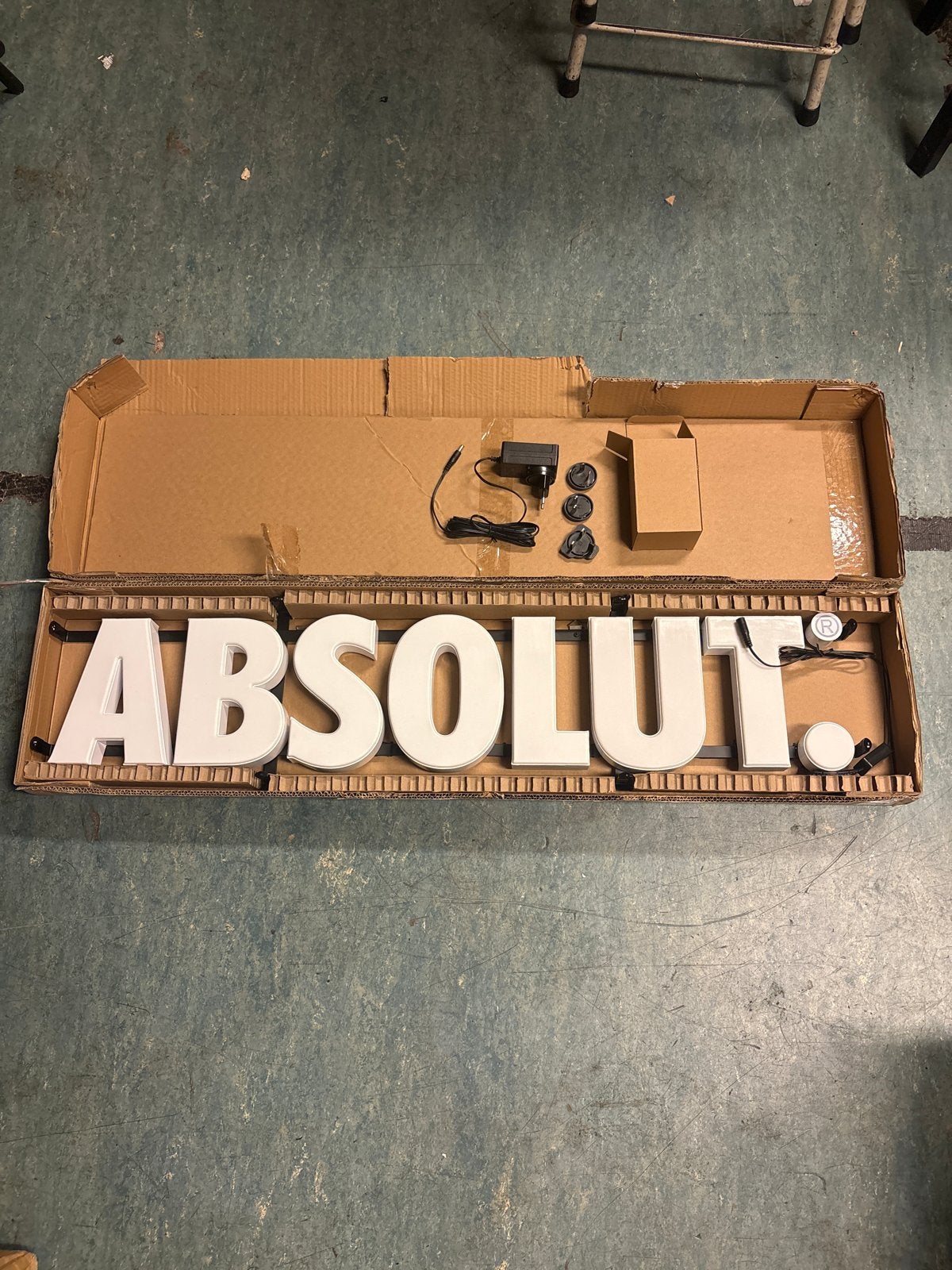 Absolut LED Bord - Knipperend, 3 Kleuren: Groen, Rood, Blauw, Ophalen, Nieuw