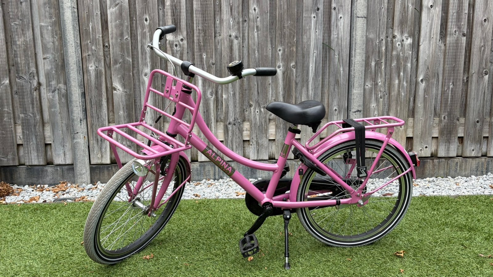 Alpina cargo meisjesfiets 20 inch, Ophalen, Terugtraprem, 20 inch, Handrem