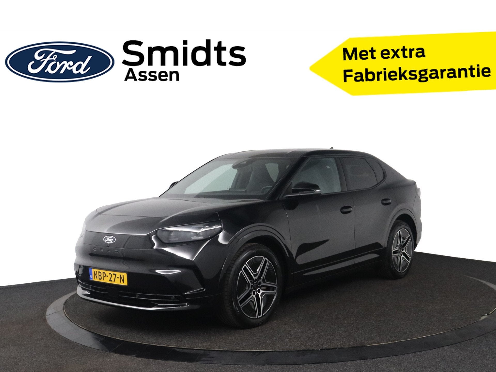 Ford Capri Premium Standard Range RWD 52 kWh | Warmte pomp |, Auto's, Dealer onderhouden, Achterwielaandrijving, Gebruikt, 190 pk