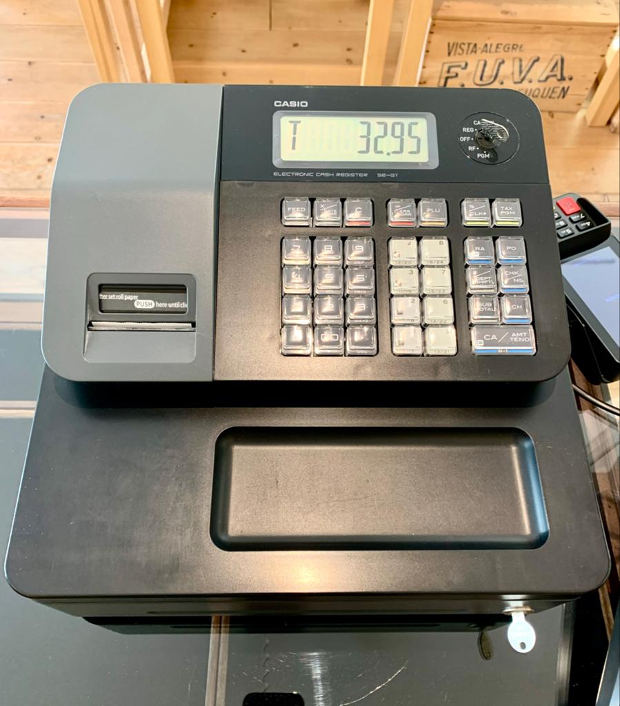 Casio SE-G1 Elektronische Kassa - Compact en Betrouwbaar, Ophalen of Verzenden