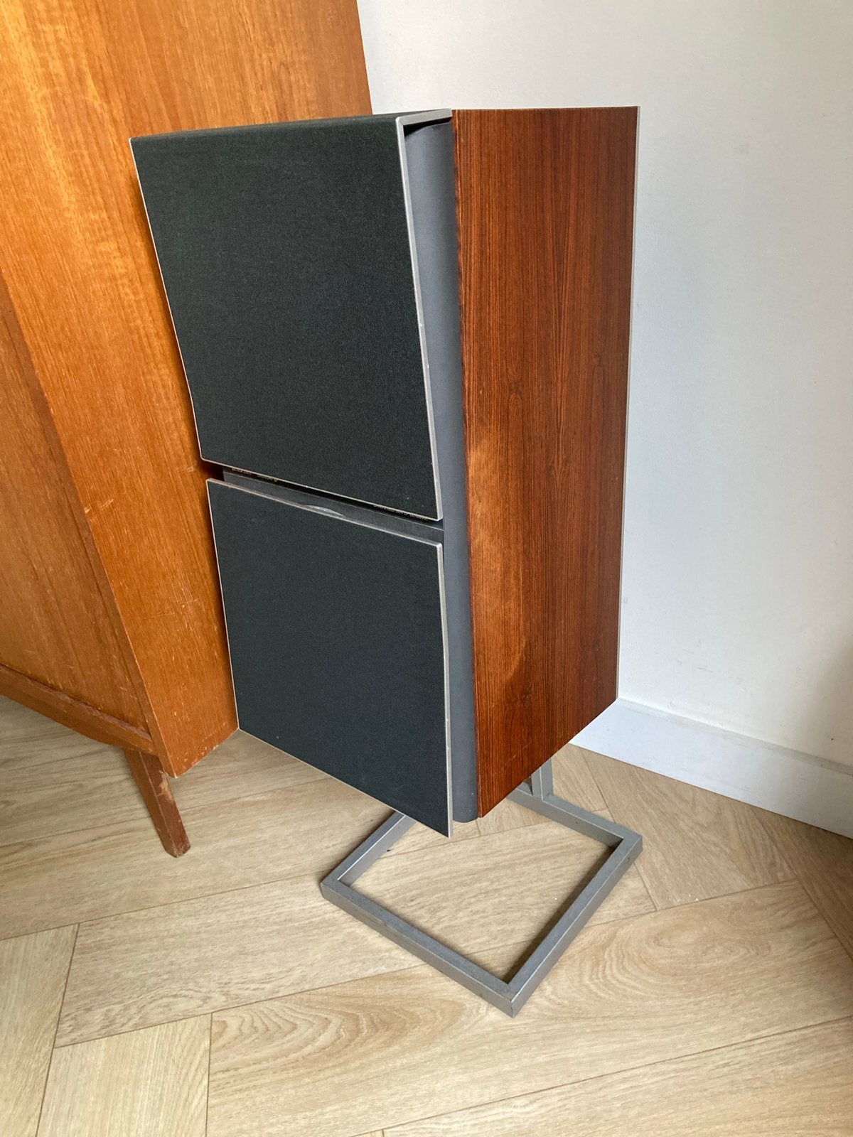 Bang & Olufsen Beovox S80.2 speakerset, Audio, Tv en Foto, Ophalen, Stereo speakers, Gebruikt, Inclusief standaarden