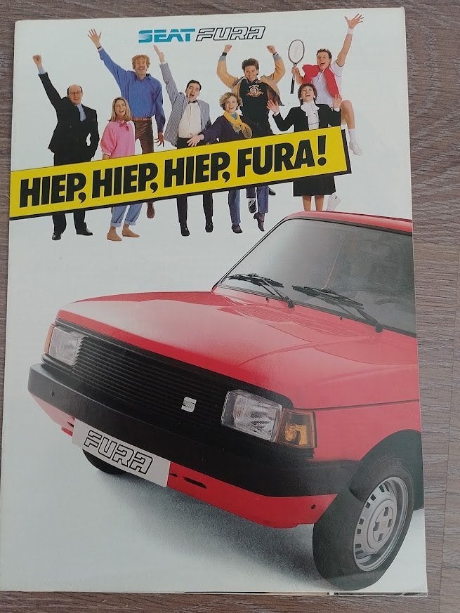 Seat Fura alias Fiat 127 autofolder, Ophalen of Verzenden, Nieuw, Volkswagen