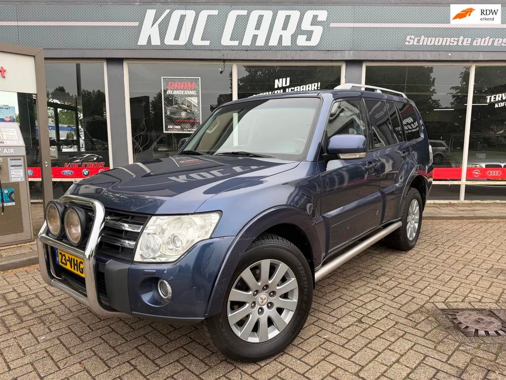Mitsubishi Pajero 3.2 DI-D Instyle Side Window Van GRIJS KEN, Auto's, Bestelauto's, Automaat, Gebruikt, 4 cilinders, Stoelverwarming