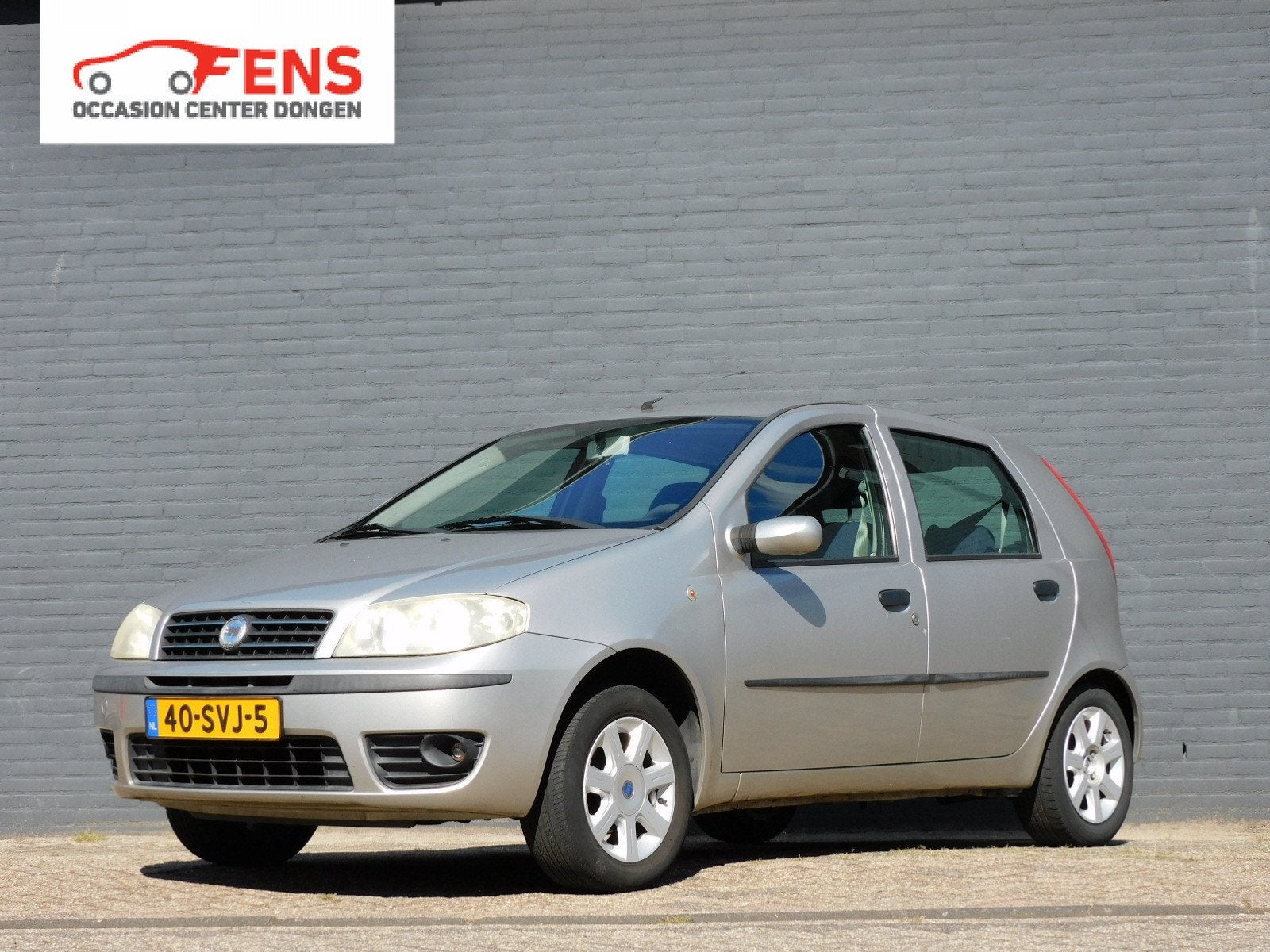 Fiat Punto 1.2 Active AIRCO! LM VELGEN! (bj 2003), Voorwielaandrijving, Stof, Gebruikt, 4 cilinders