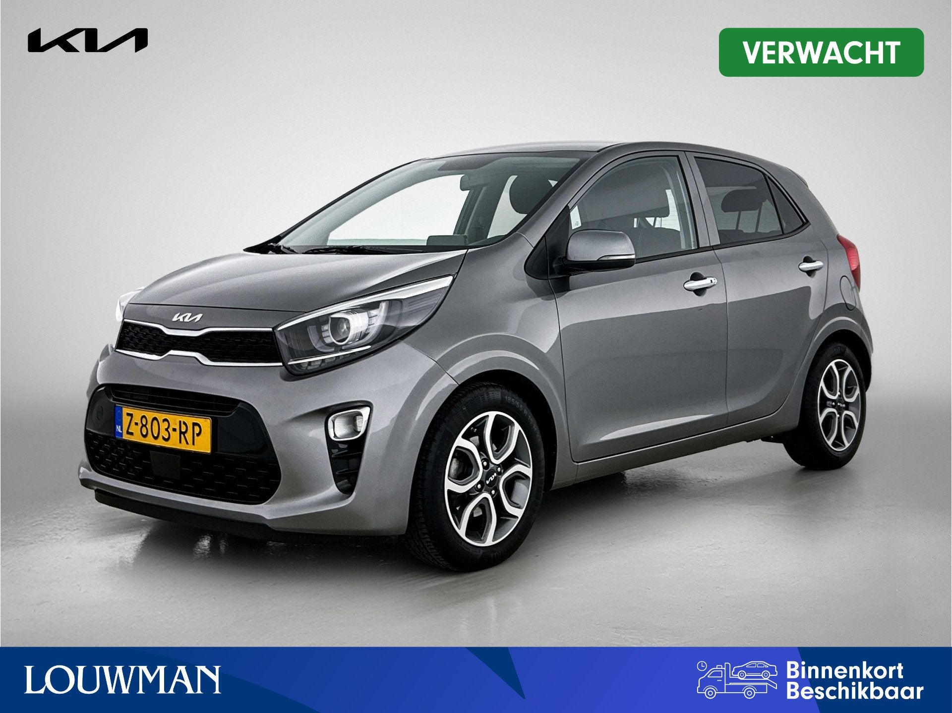 Kia Picanto 1.0 DPi DynamicPlusLine | Company Car | Camera |, Voorwielaandrijving, 12 maanden, Stof, 4 stoelen