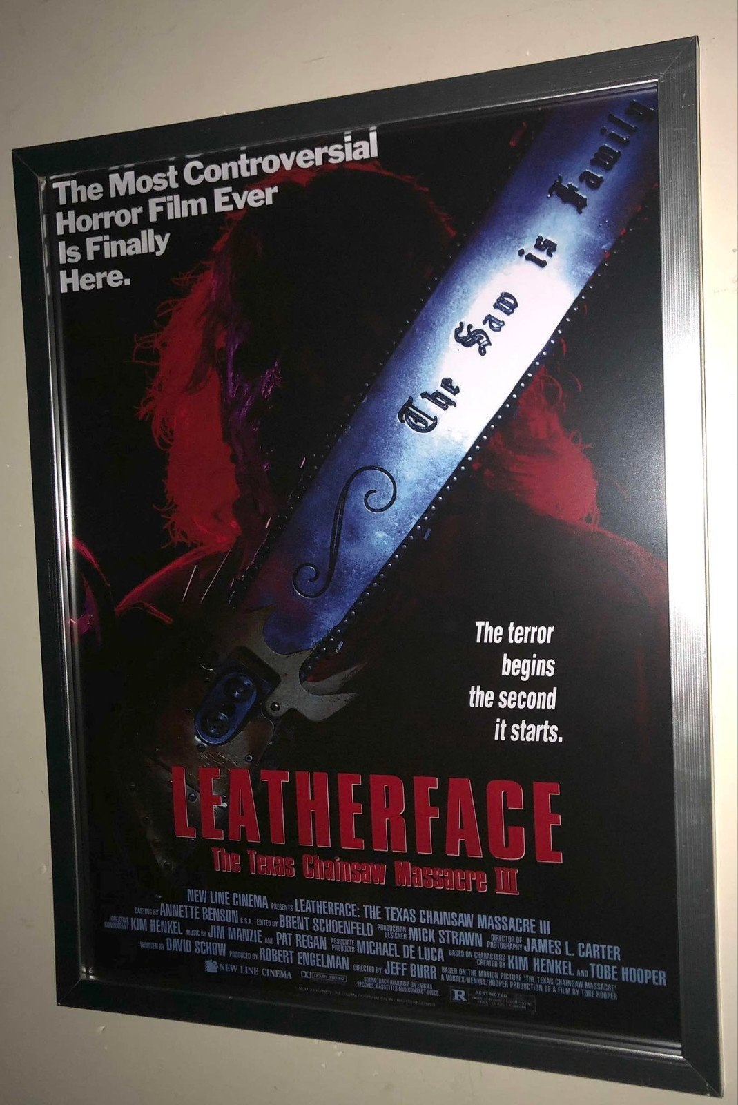 the texas chainsaw massacre, Ophalen of Verzenden, Zo goed als nieuw, A1 t/m A3, Film en Tv