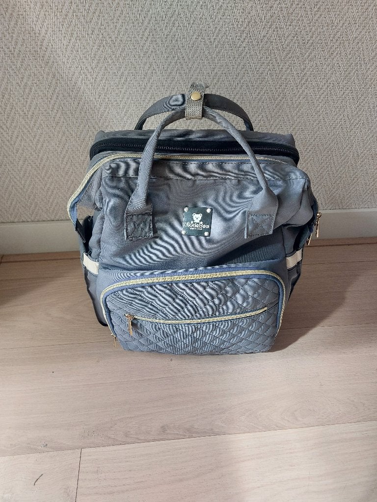 Luiertas, Ophalen, Schoudertas functie, Schoudertas, Grijs
