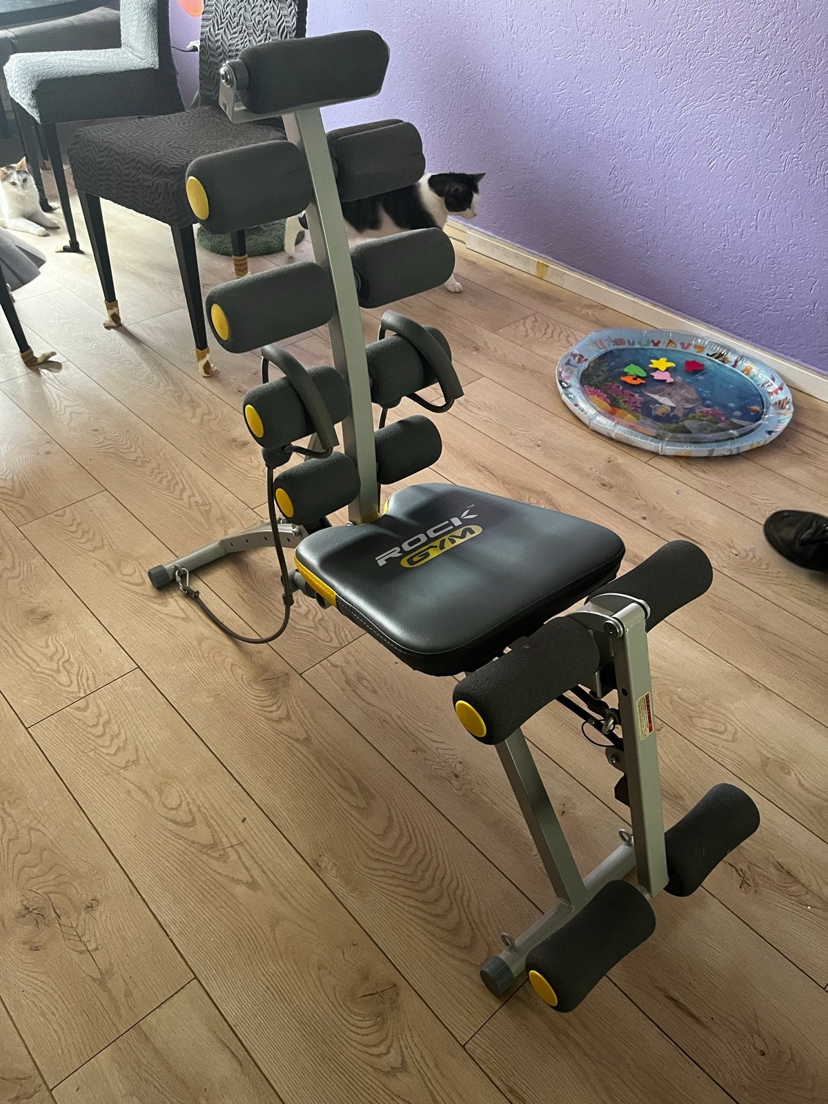 Rock Gym 6-in-1 Fitnessapparaat voor Thuis - Full Body Worko, Krachtstation, Armen, Ophalen of Verzenden, Zo goed als nieuw