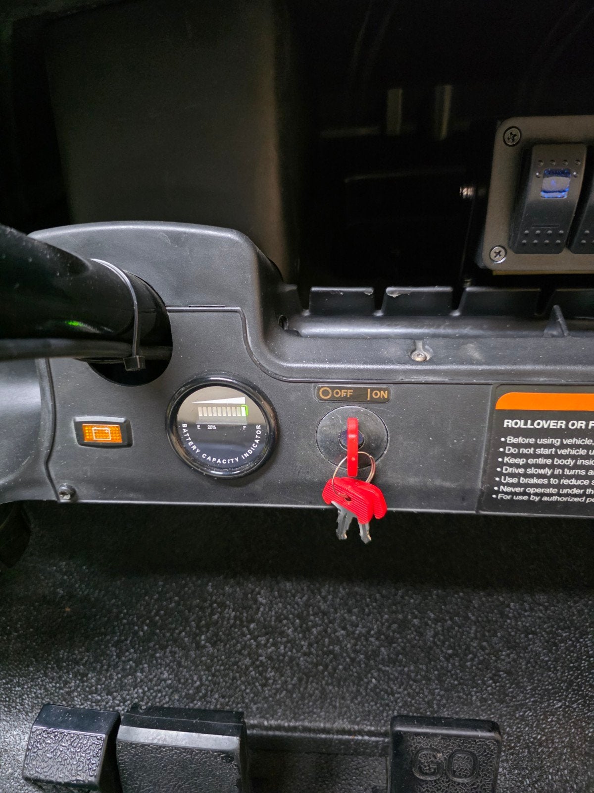 Electrische Golfcar Nieuwe batterijen, Ophalen of Verzenden, Gebruikt