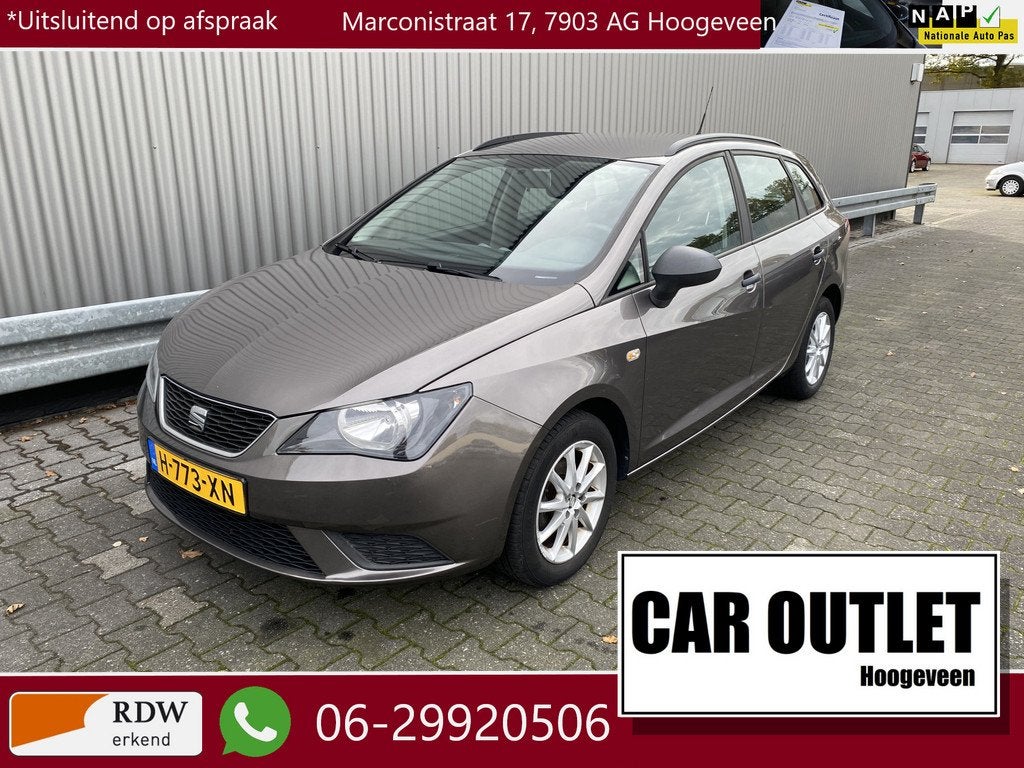 SEAT Ibiza ST 1.2 Style 140Dkm, Airconditioning, LM, Isofix, Euro 5, Stof, 1198 cc, Ibiza
