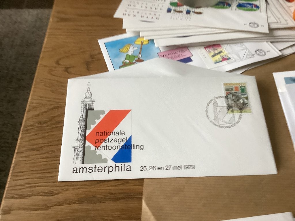 No2366 Amsterphila Amsterdam 25tm 27-5-1979 Nederland, Postzegels en Munten, Ophalen, Onbeschreven, Nederland