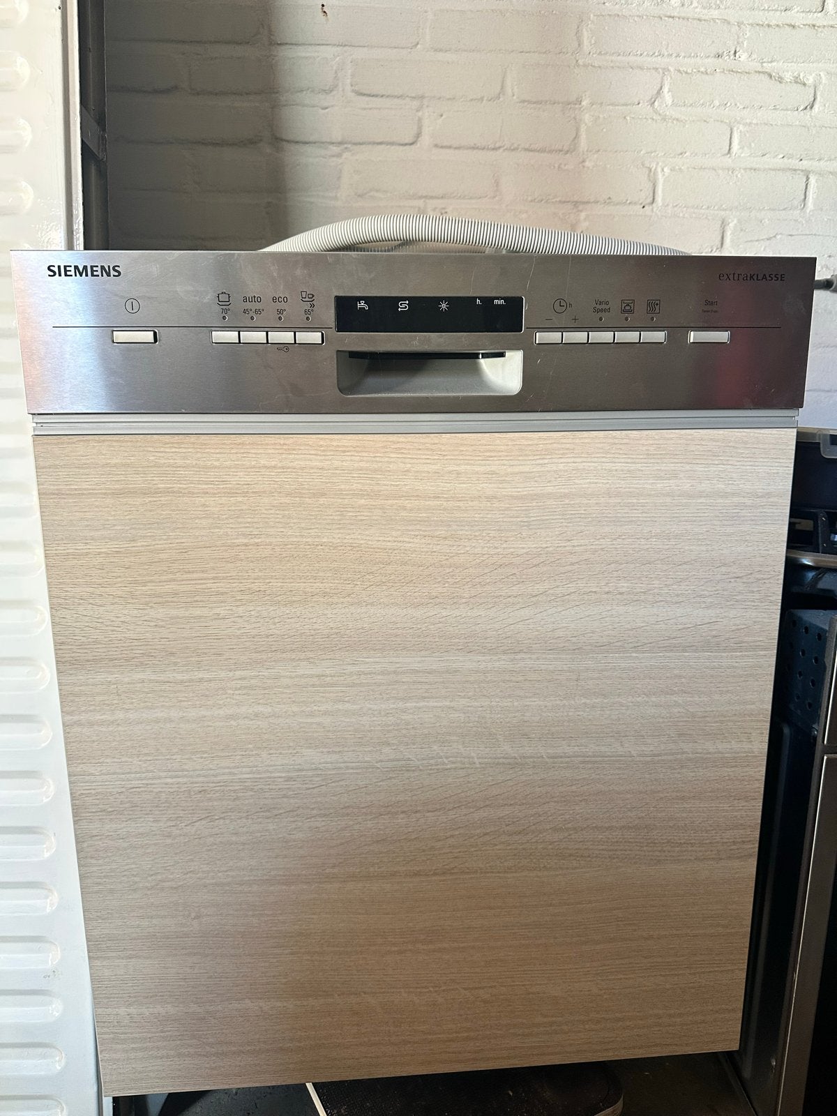 Siemens Inbouw Vaatwasser, Ophalen, Gebruikt, 60 cm of meer, Energieklasse A of zuiniger