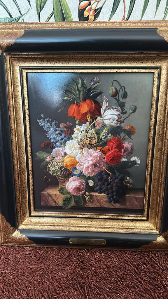 Klassiek Bloemstilleven – Jan Frans van Dael in Barok Lijst, Antiek en Kunst, Ophalen of Verzenden
