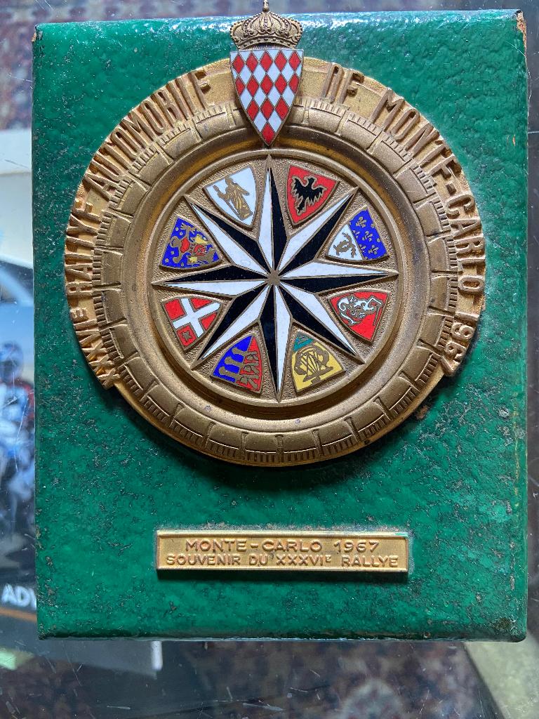 Auto memorabilia rallye monte carlo 1967, Verzenden, Auto's