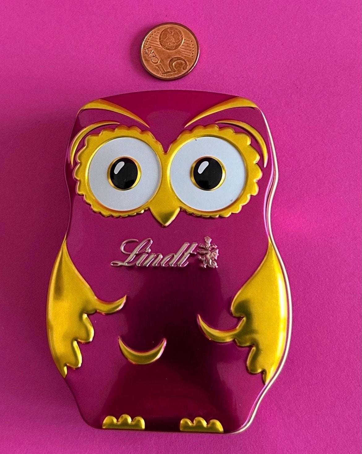 Lindt Uil Doosje / Blikje - Zonder Chocolade, Verzenden, Nieuw, Overige, Overige merken