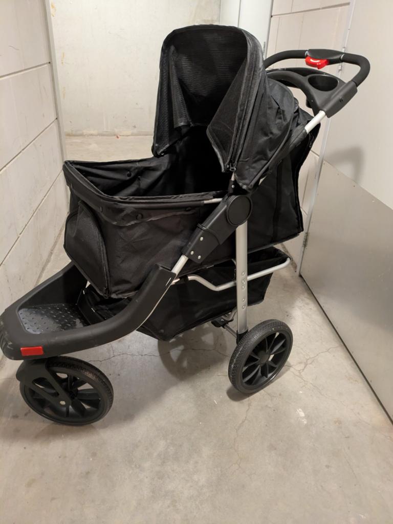 Wagen voor hond, Dieren en Toebehoren, Honden-accessoires, Ophalen, Zo goed als nieuw