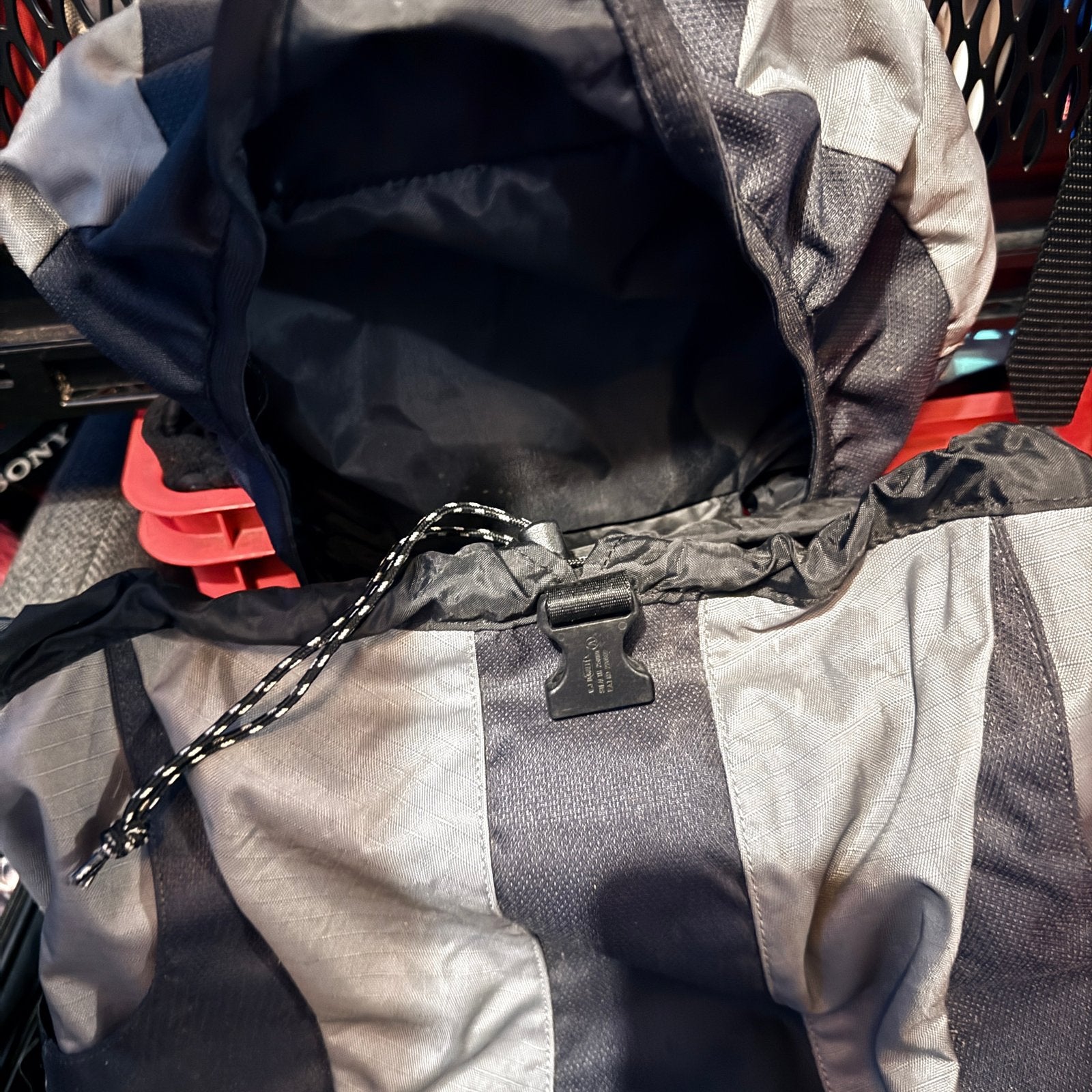 AGU Thunder 55 Waterdichte Backpack - Grijs/Zwart, Ophalen of Verzenden, Gebruikt, Overige merken, Waterdicht