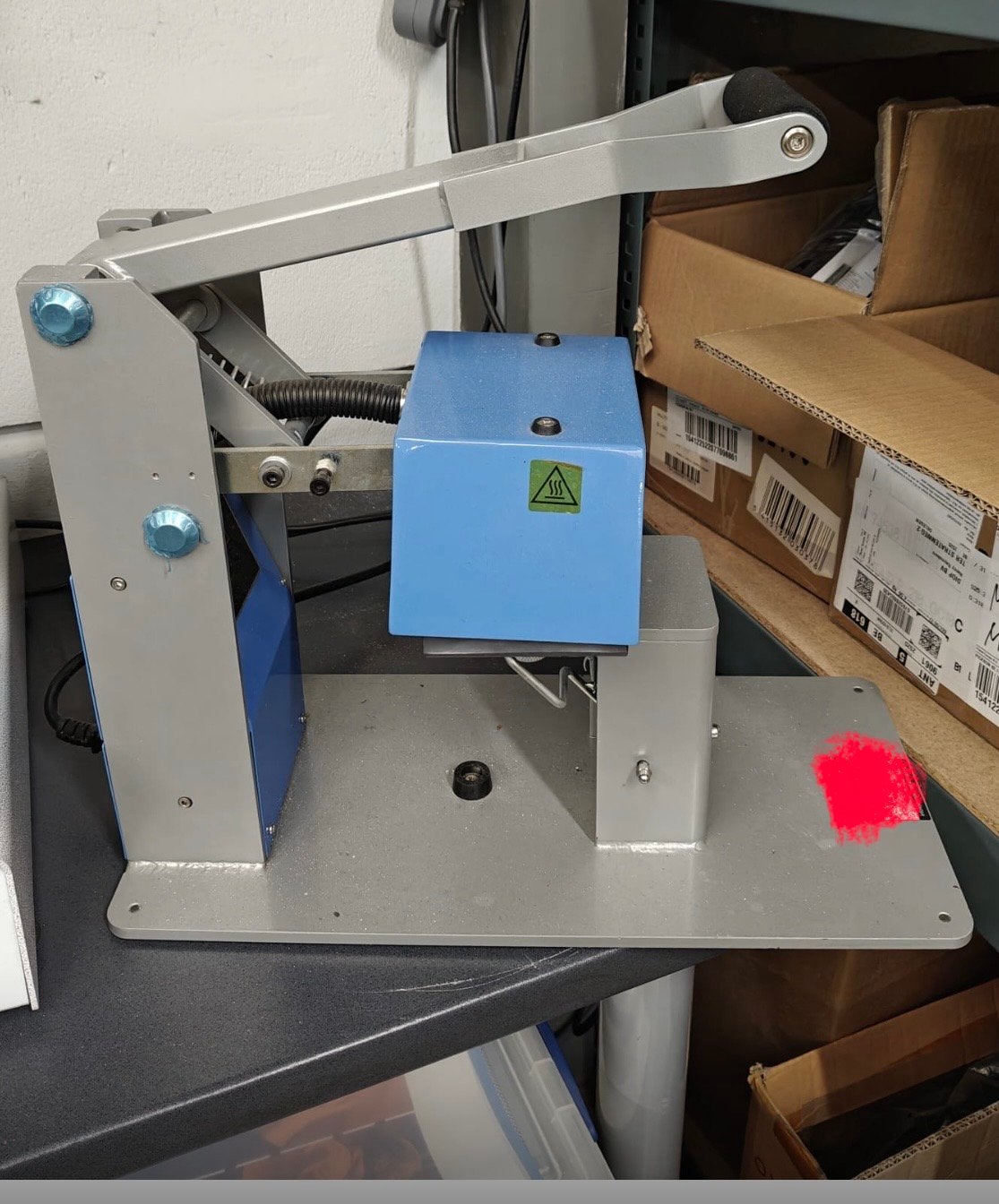 Stahls Thermal Transfeer Press - Hittepers voor petten, Ophalen