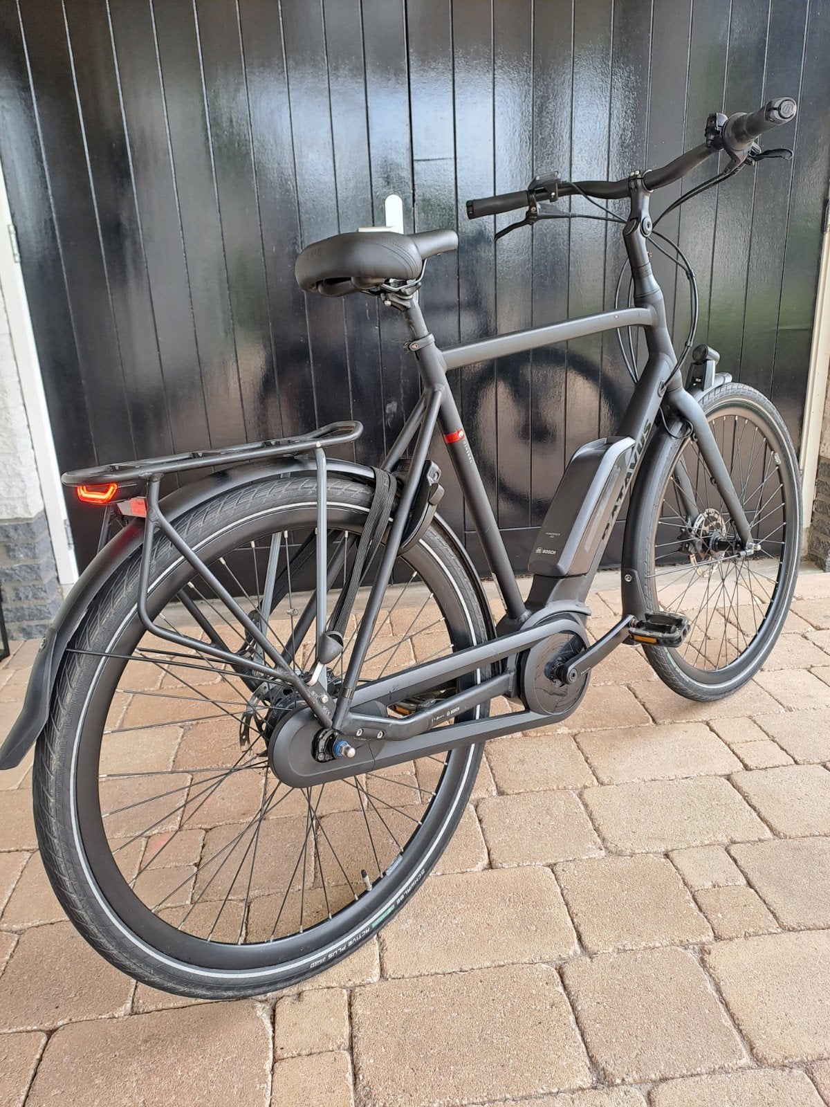 ZGAN Elektrische ebike herenfiets Batavus Bosch middenmotor, Batavus, Ophalen of Verzenden, Zo goed als nieuw, 59 cm of meer