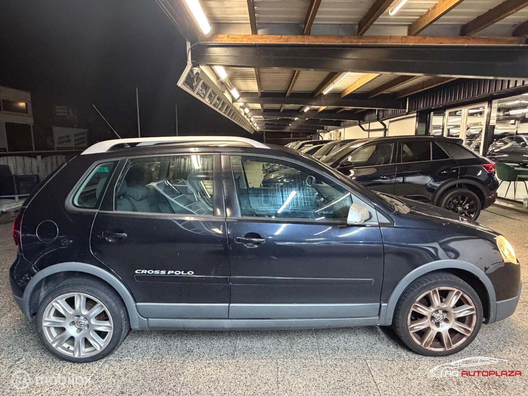 Volkswagen Polo 1.2-12V Cross INRUILKOOPJE, Auto's, Voorwielaandrijving, 1057 kg, 1198 cc, Zwart