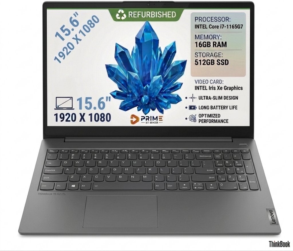 Lenovo 15 G2 ITL laptop - i5 16GB 256GB HDMI +Videokaart, 256 GB, Met videokaart, 2 tot 3 Ghz, Info@lenovo.com