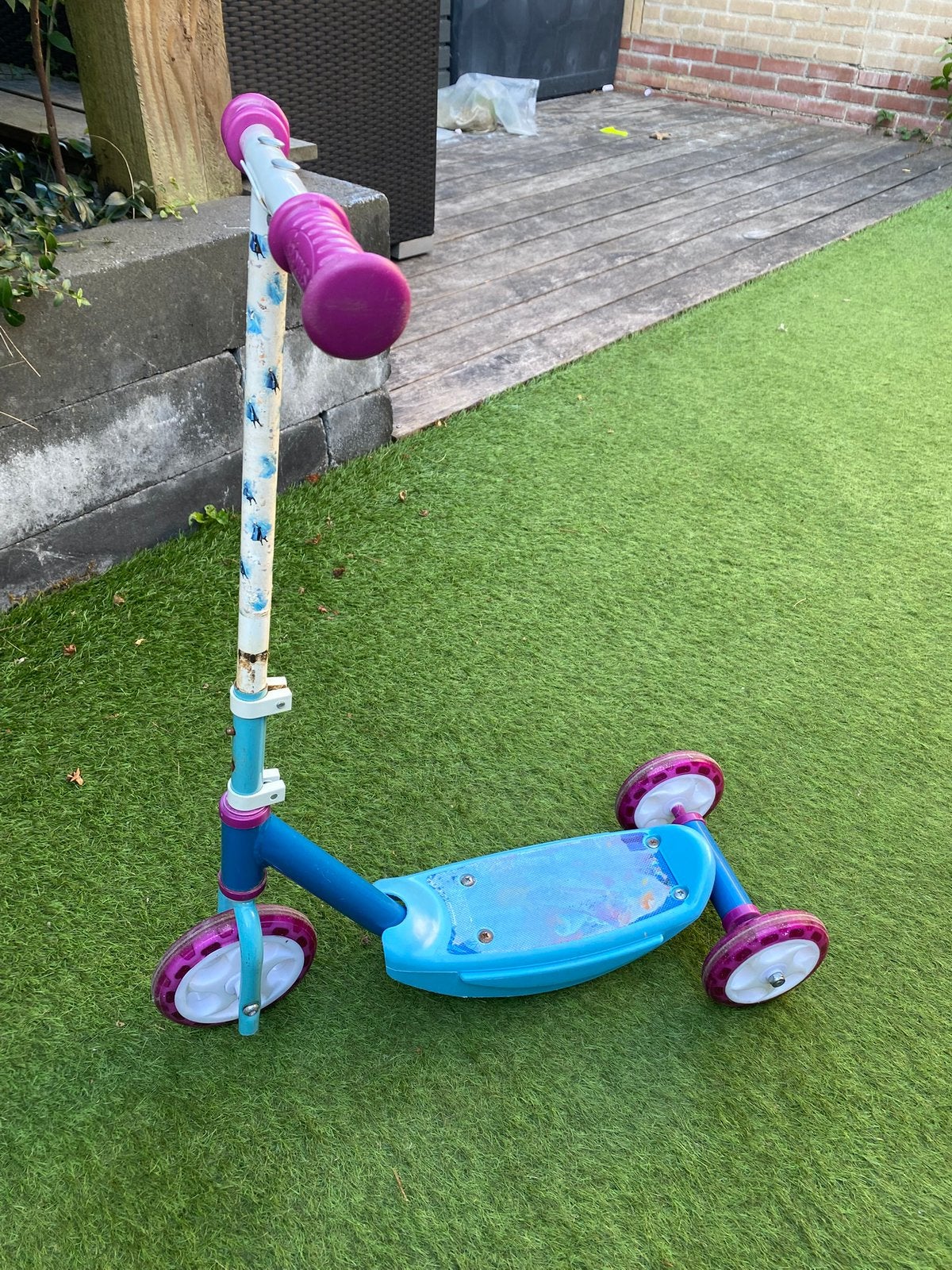 Smoby stepje, Fietsen en Brommers, Ophalen, Gebruikt