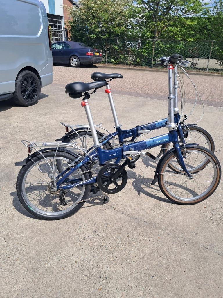 Dahon vitesse vouwfiets 2 stuks, Ophalen of Verzenden, Gebruikt, Totaal opvouwbaar, Dahon