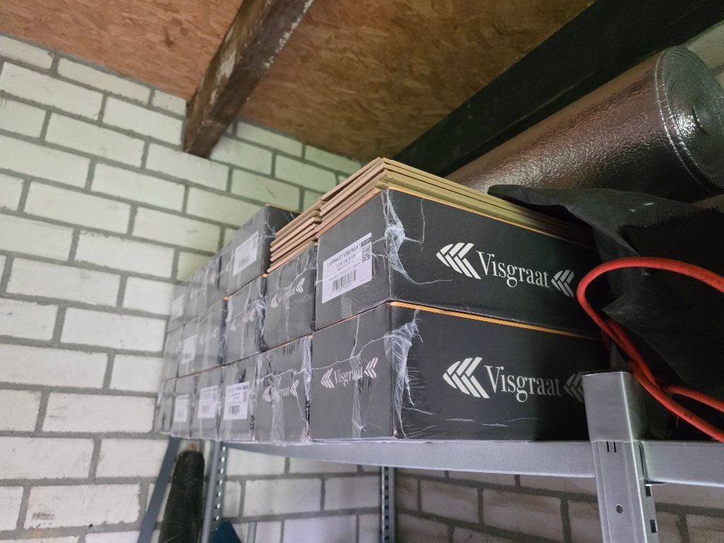 Laminaat vloer volledig nieuw, Ophalen, Nieuw