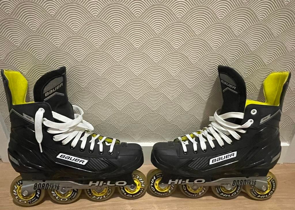 Bauer RS Hockey skates maat 45/10, Sport en Fitness, Skeelers, Gebruikt, Bauer, Ophalen of Verzenden, Inline skates 4 wielen