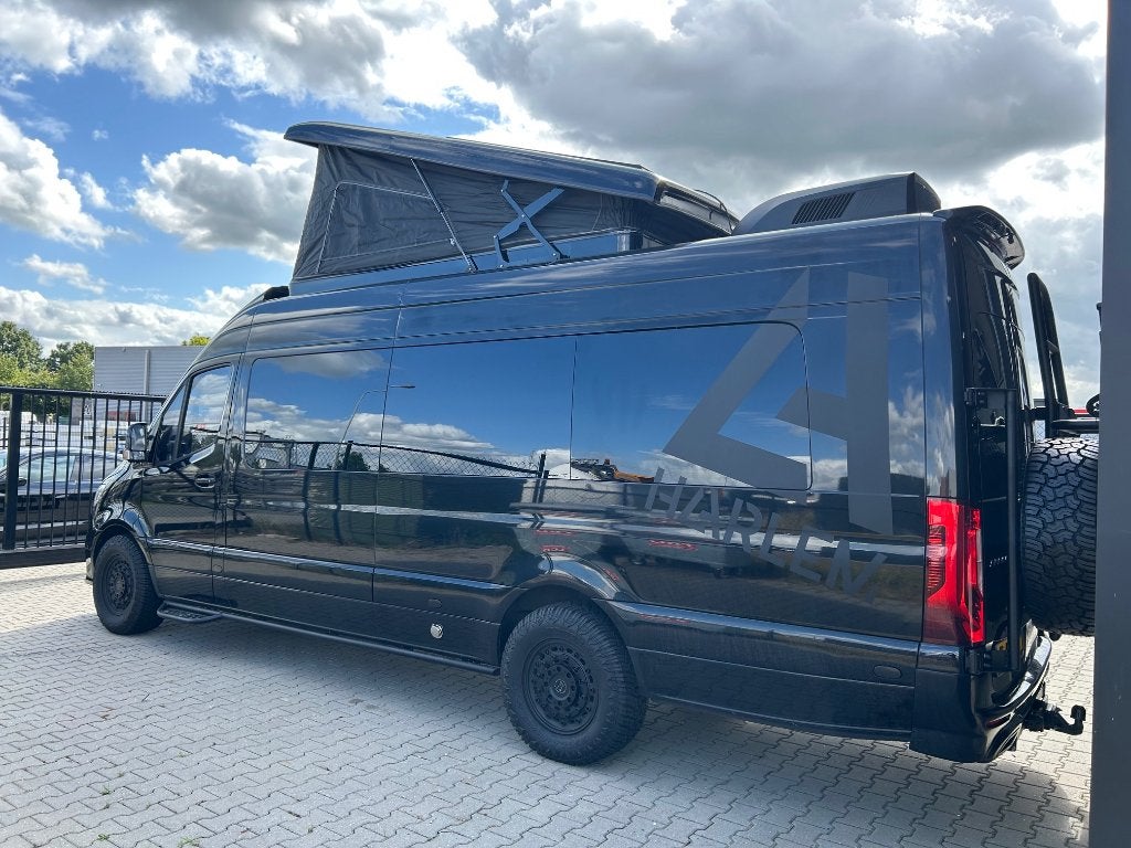 Mercedes Sprinter 319CDI 3.0L V6 190PK Exclusive L4H2 HEFDAK, Automaat, Chemisch toilet, Buscamper of Camperbus, Luifel