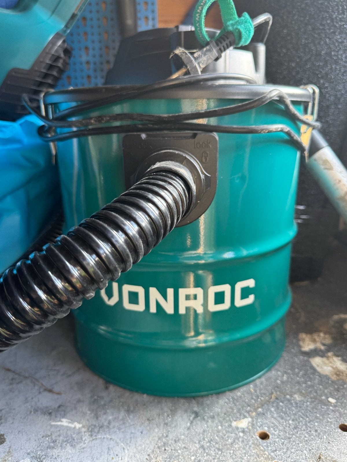 Vonroc Industriële Stofzuiger - Zo goed als nieuw, Witgoed en Apparatuur, Ophalen of Verzenden, Zo goed als nieuw, Industriële stofzuiger