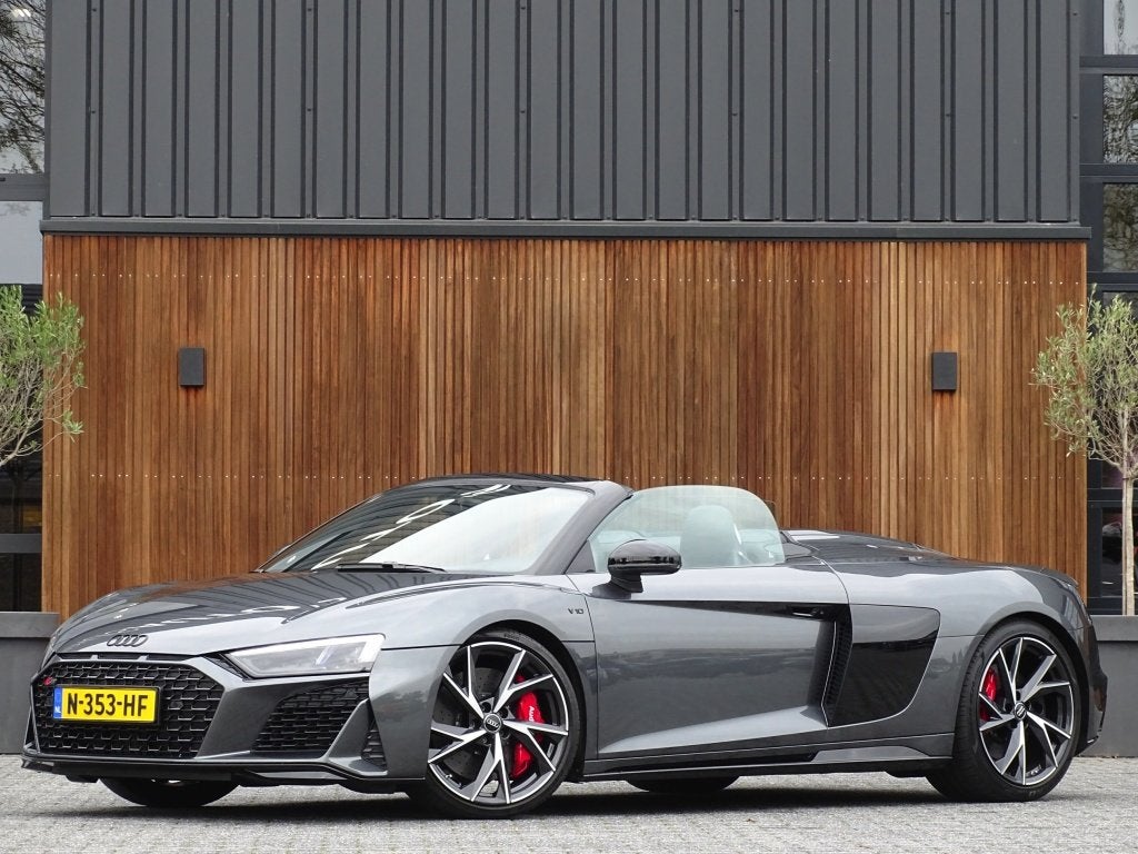 Audi R8 Spyder 5.2 V10 622PK quattro Performance / Carbon /, Auto's, Audi, Bedrijf, Te koop, R8, ABS, Achteruitrijcamera, Airbags