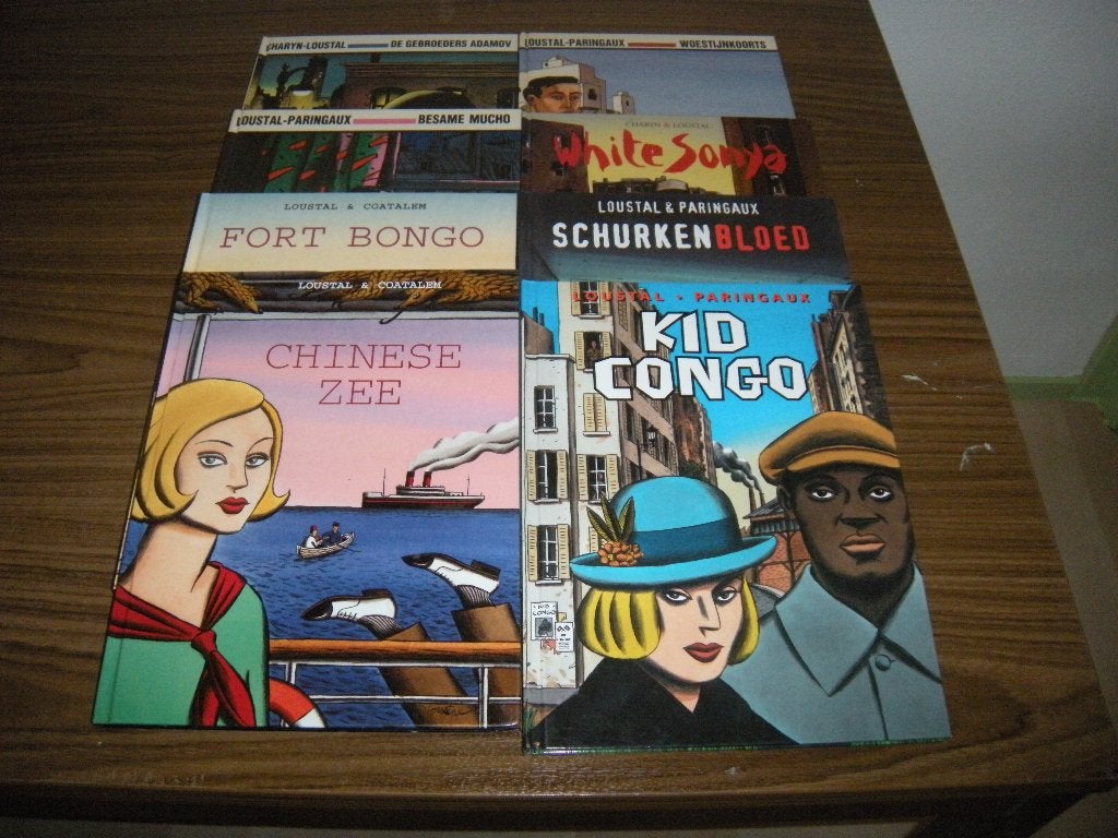 Loustal 8 delen HC, Meerdere stripboeken, Ophalen of Verzenden, Zo goed als nieuw