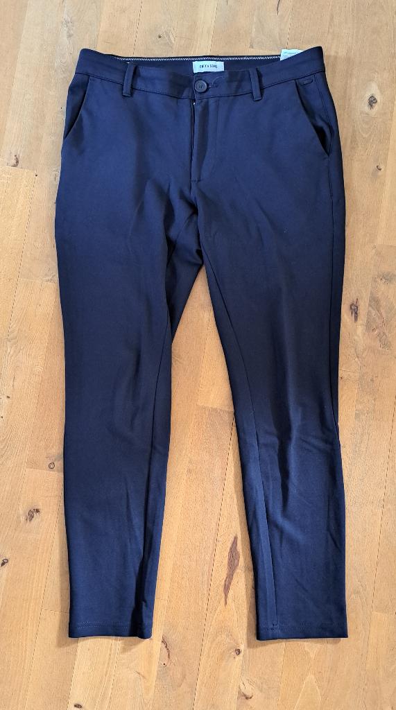 Pantalon donkerblauw, Kleding | Heren, Broeken en Pantalons, Blauw, Overige maten, Ophalen of Verzenden, Zo goed als nieuw