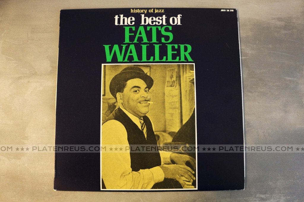 LP The Best Of Fats Waller ( 1971 Jazz) 4075, Cd's en Dvd's, LP, Gebruikt, 12 inch, Jazz