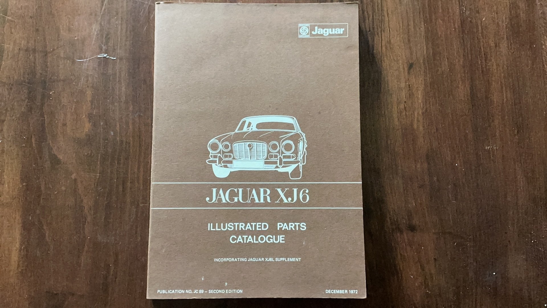 Jaguar XJ 6 parts catalogue, Ophalen of Verzenden