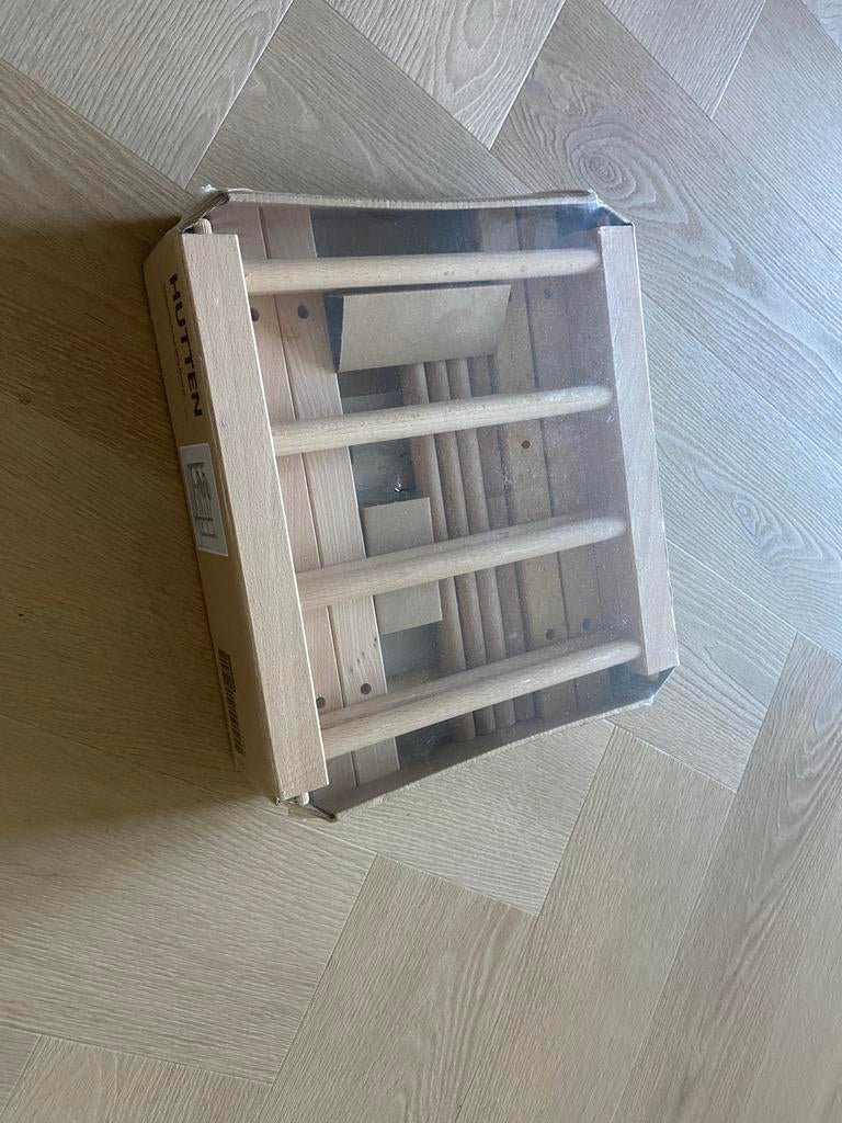 Houten wijnrek - IKEA HÜTTEN - Nieuw in verpakking, Huis en Inrichting, Woonaccessoires | Wijnrekken, 5 tot 15 flessen, Nieuw