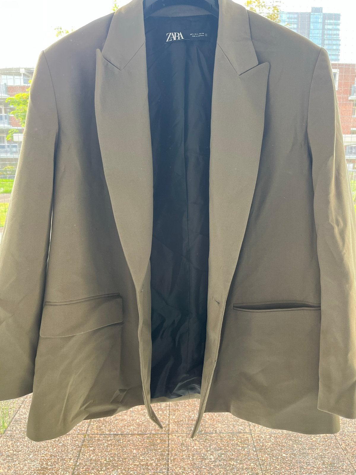 Zara Blazer Jasje Maat L - Zo goed als nieuw, Maat 42/44 (L), Ophalen of Verzenden, Zo goed als nieuw, Jasje