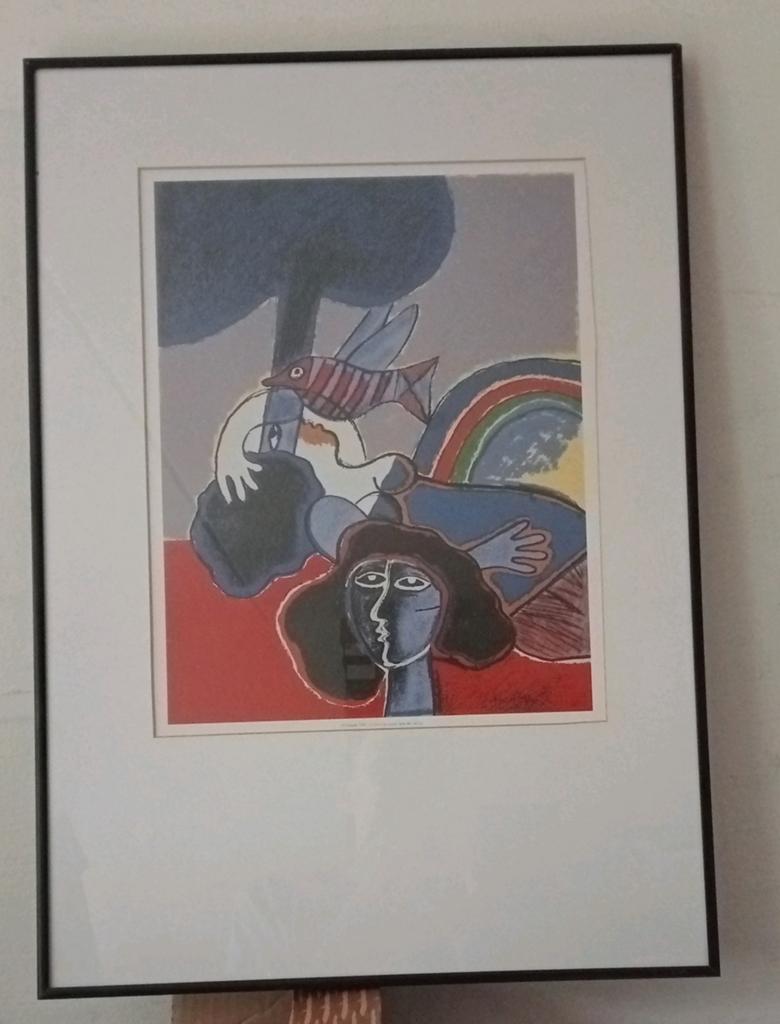 Corneille print in lijst, Ophalen of Verzenden