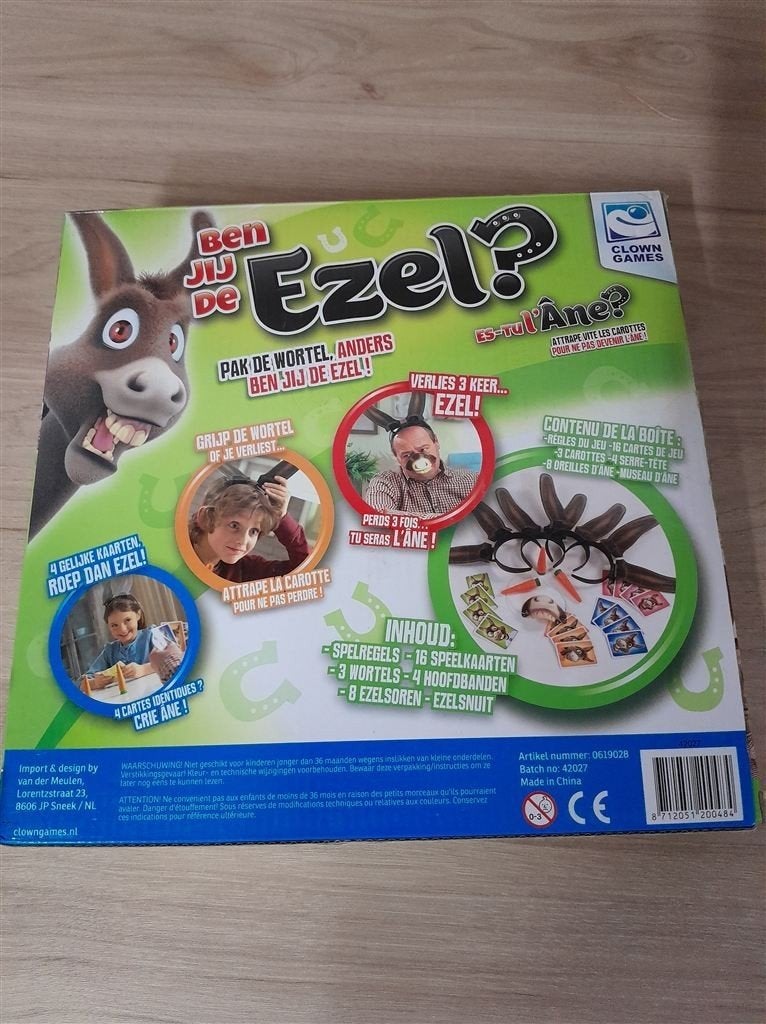 ben jij de ezel - s1860, Verzenden, Zo goed als nieuw