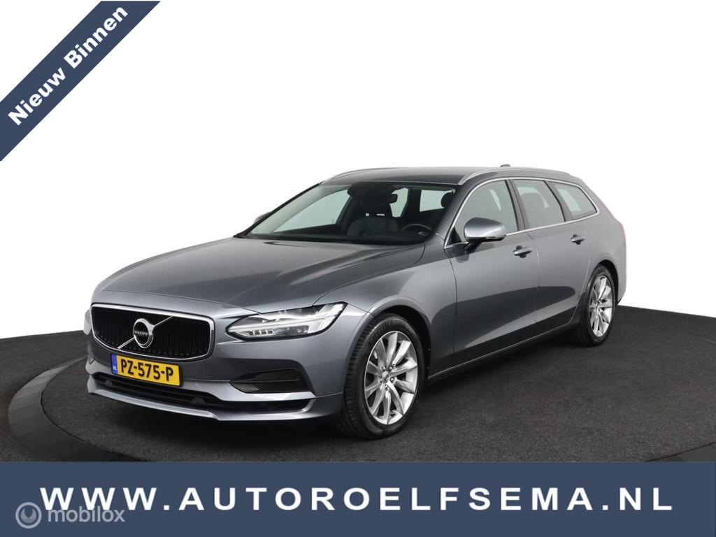 Volvo V90 2.0 T5 Momentum|Trekhaak|ACC|AUtoPilot|Bliss|Camer, Auto's, 15 km/l, Euro 6, 1969 cc, 93 €/maand