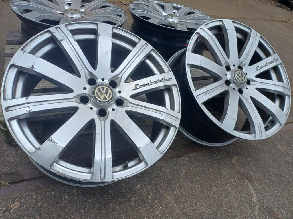 20" LOMBARTHO VELGEN BMW / VW TRANSPORTER T5 GP T6 BMW 5x120, 255 mm, Velg(en), Ophalen of Verzenden, 7931 TA